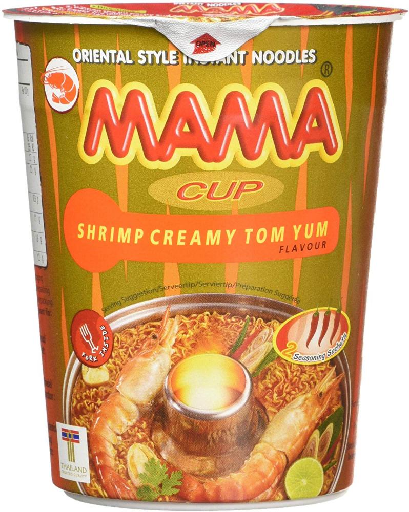 Instant Noodles Shrimp Creamy Tom Yom Flavour Mama Cup Hot Sex Picture