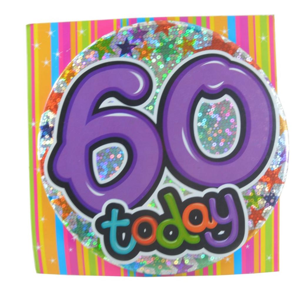 Large Badge 60 Today