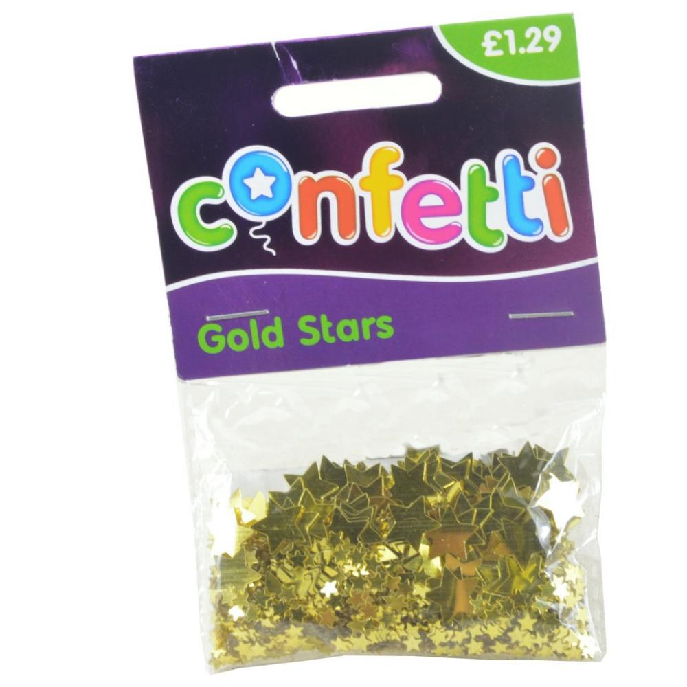 Confetti Gold Stars