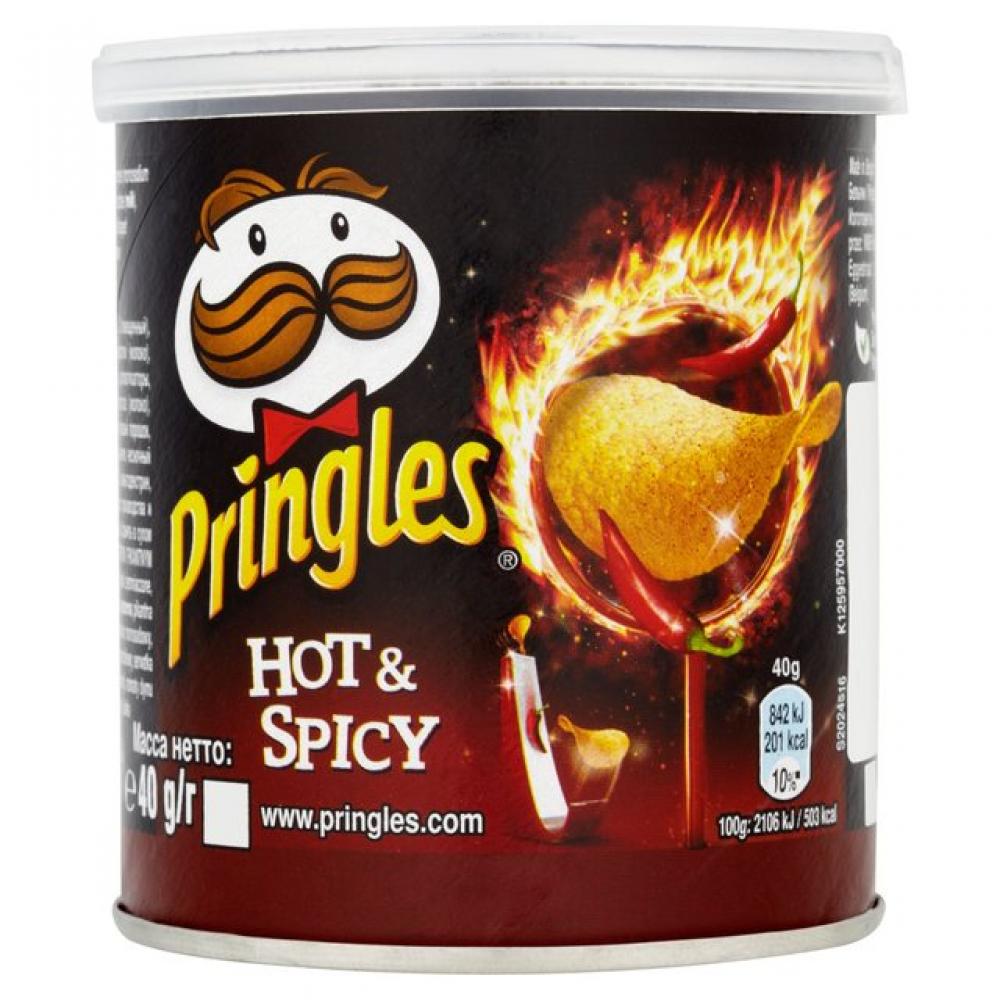 Pringles Hot and Spicy Flavour 40g | Approved Food
