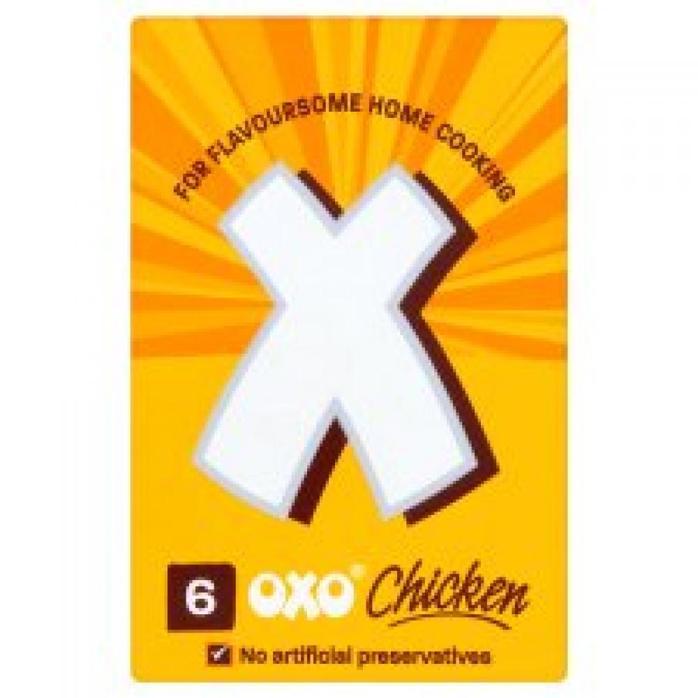Oxo 6 Chicken Stock Cubes | Approved Food