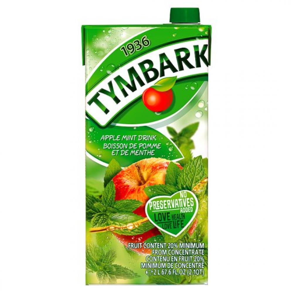 Tymbark Tymbark Apple Mint Drink 2 Litre | Approved Food