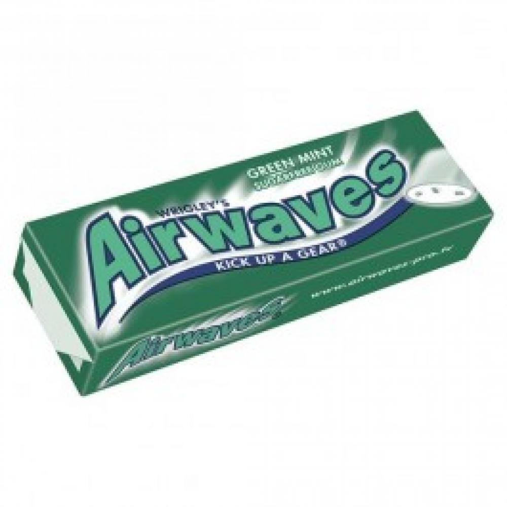 Full Box of 30 Wrigley s Chewing Gum Airwaves Sugar Free Blackcurrant