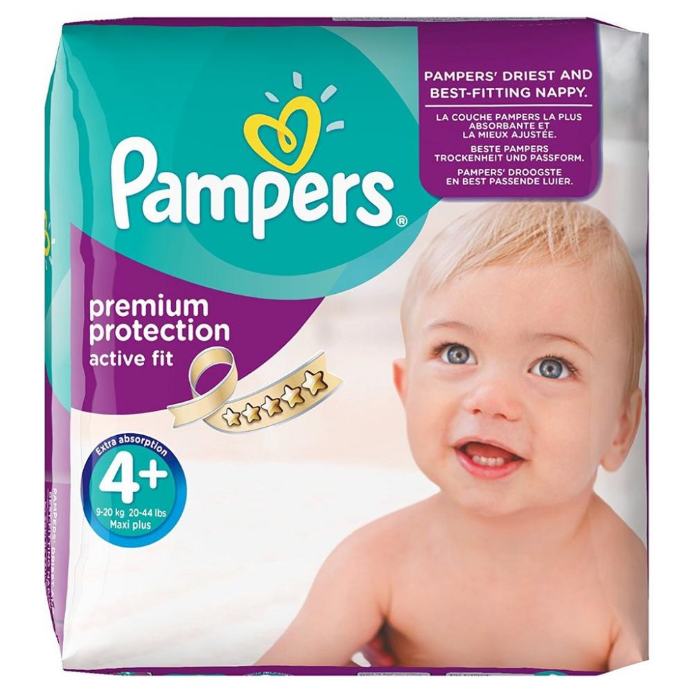 Pampers Premium Protection Size 4 Plus 35 Pack