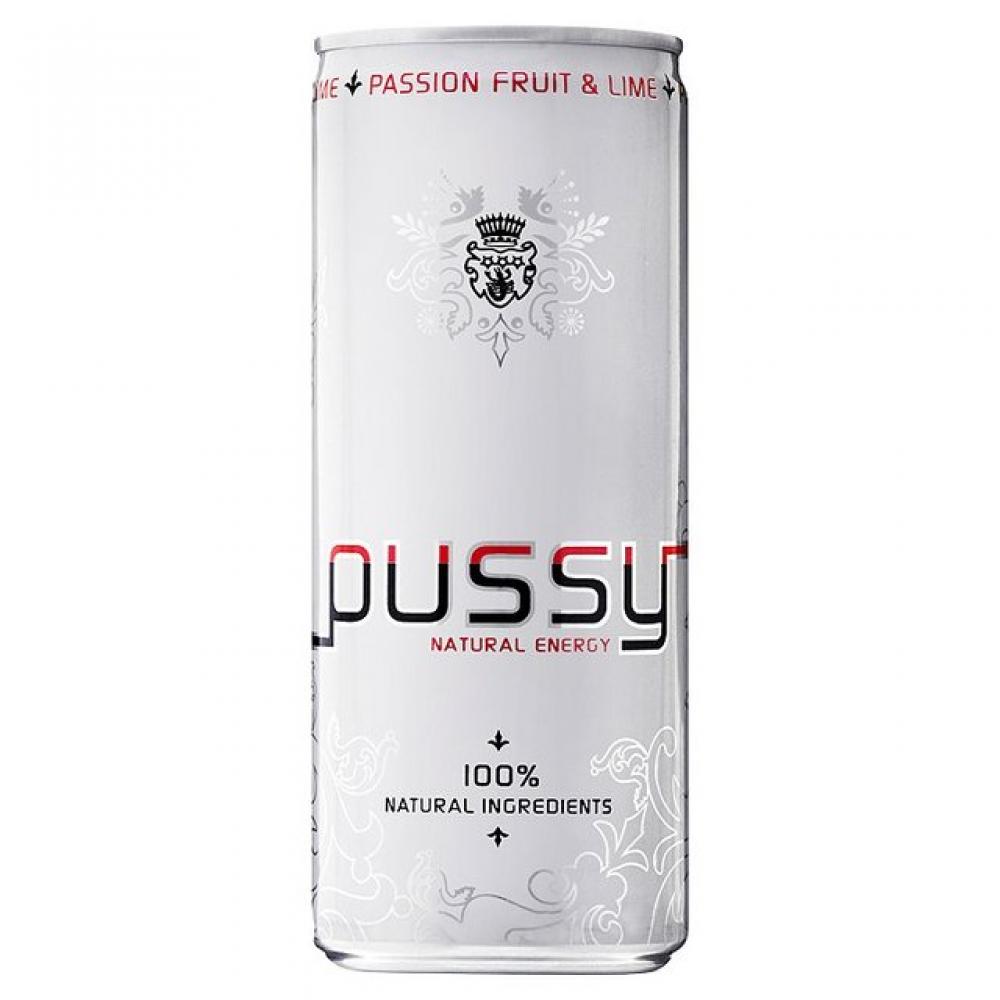 Pussy Natural Energy Drink 250ml Approved Food