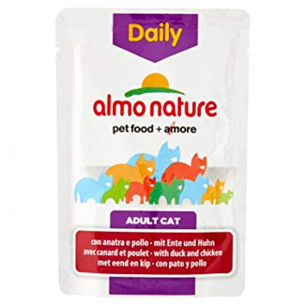Almo Nature Daily Cat Food with Chicken and Duck 70 g