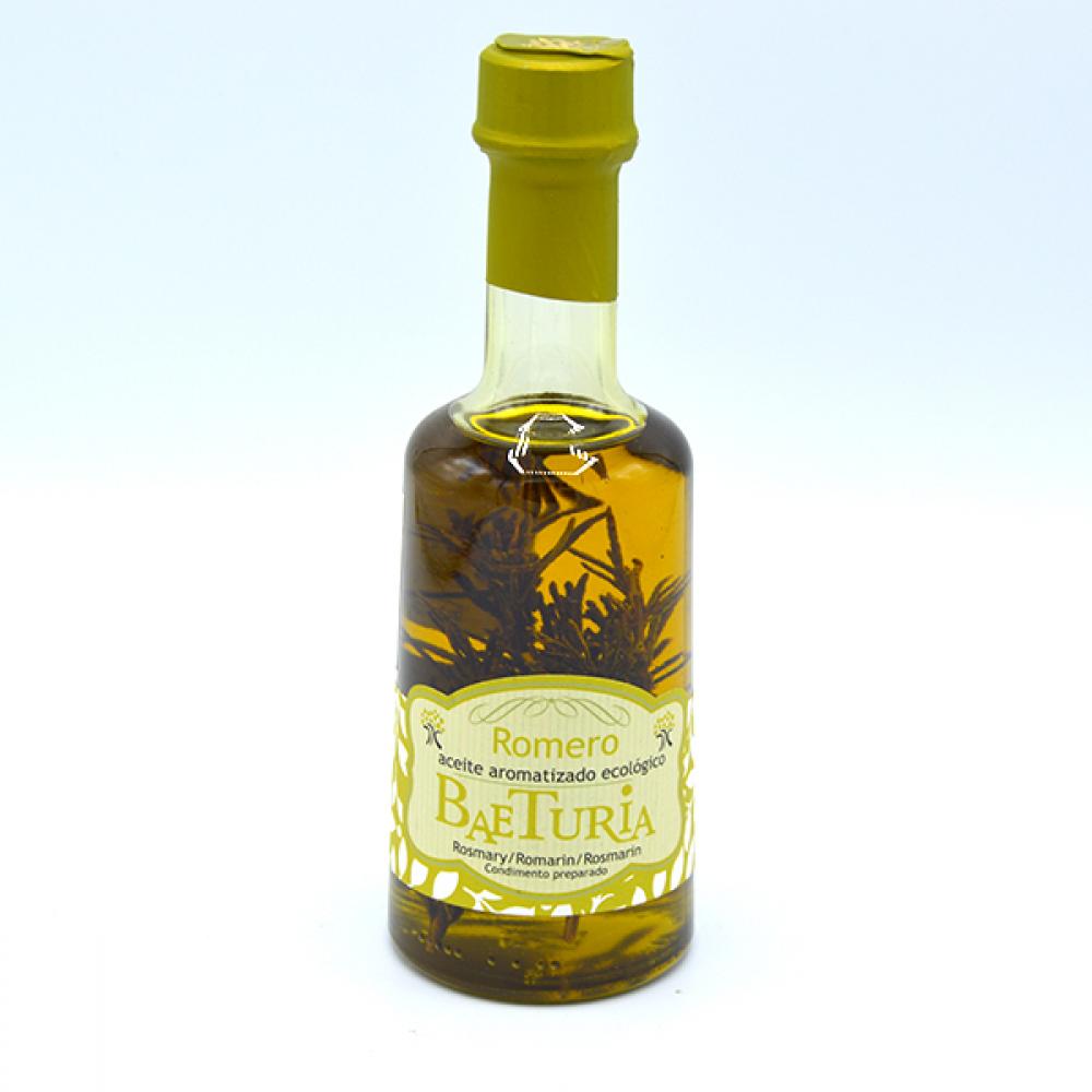 SUPER SALE  Baeturia Organic Extra Virgin Olive Oil and Rosemary 250ml