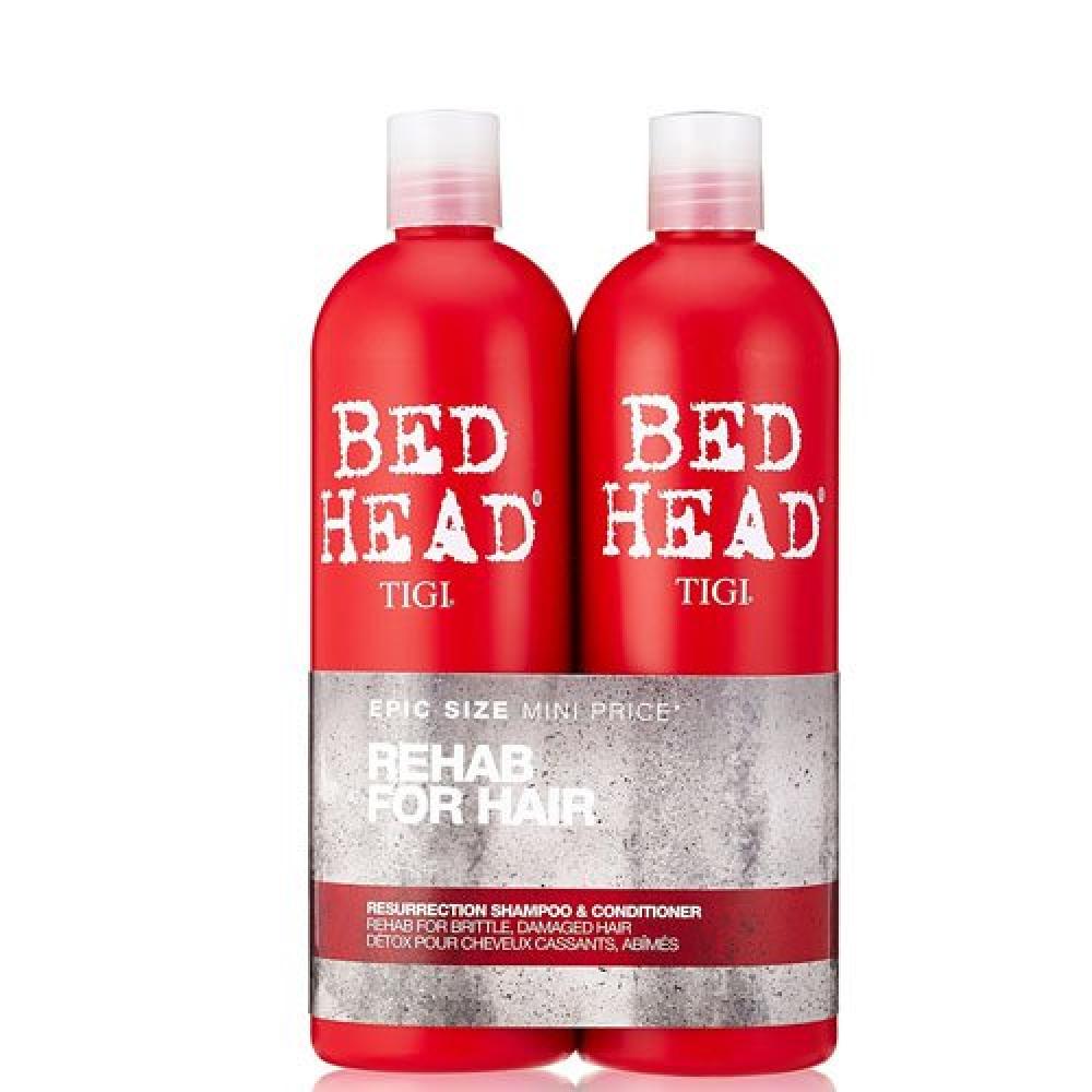 Bed Head by Tigi Urban Antidotes Resurrection Tween Duo Shampoo and Conditioner for Very Dry Hair 2x750ml