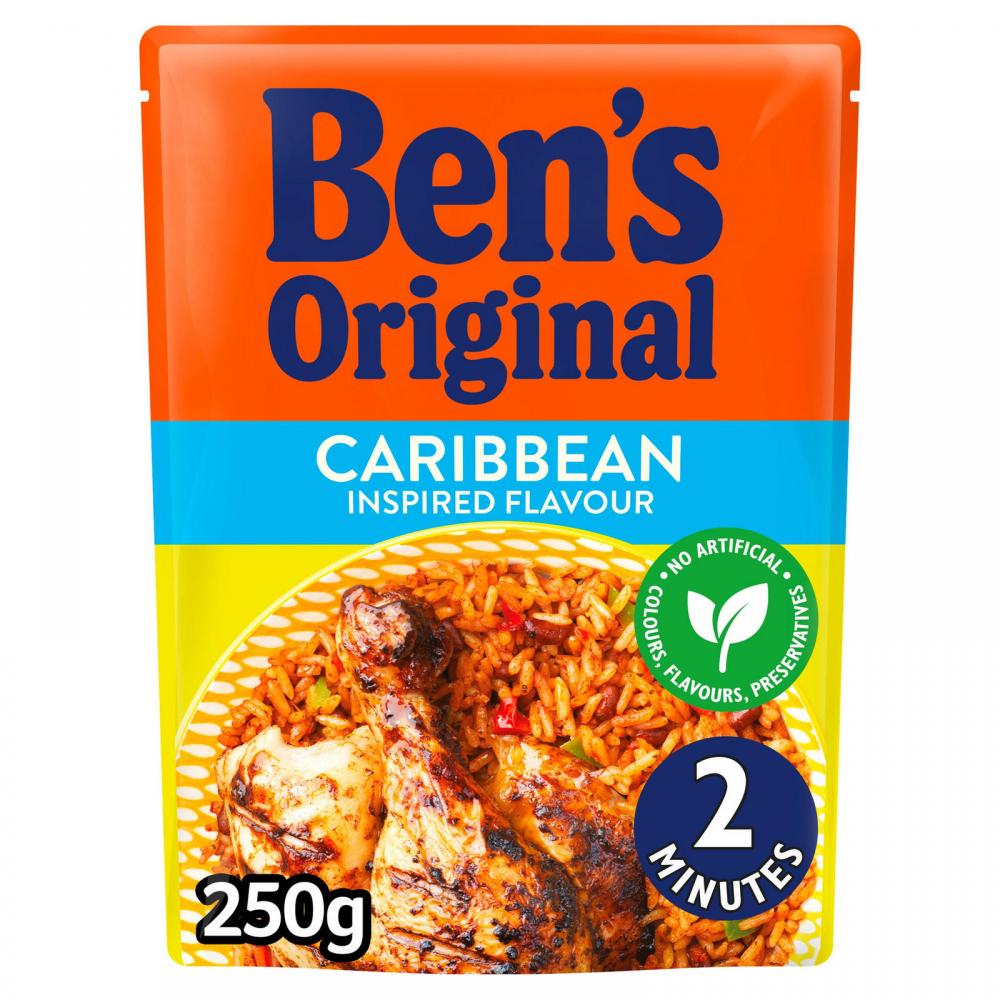 Bens Original Caribbean Microwave Rice 250 g