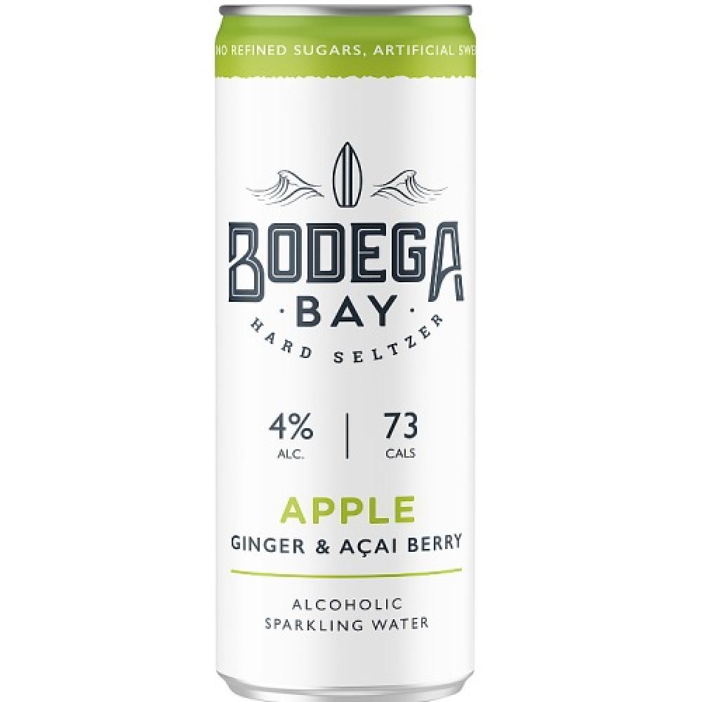 WEEKLY DEAL  Bodega Bay Hard Seltzer Apple Ginger and Acai Berry 250ml