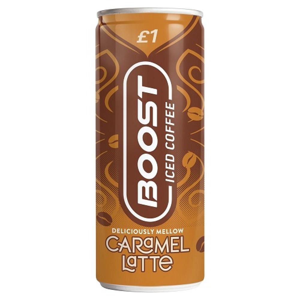 Boost Caramel Latte Iced Coffee 250ml