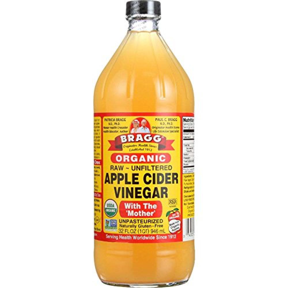 Bragg Vinegar Apple Cider Unfiltered Raw Organi 32 oz