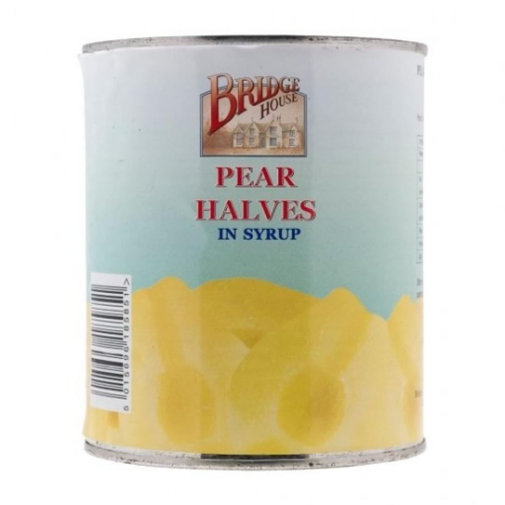 Bridge House Pear Halves In Syrup 825g