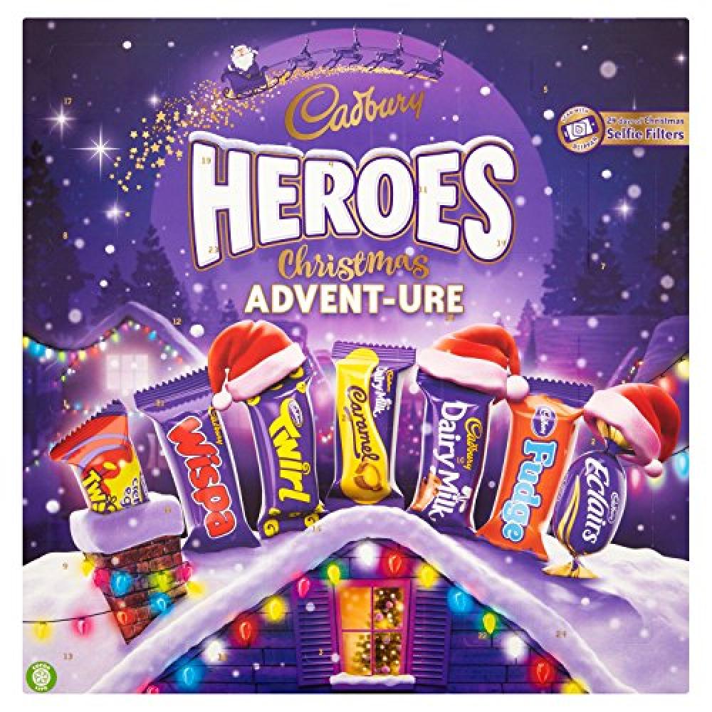 Cadbury Heroes Christmas Adventure Chocolate Advent Calendar 232g