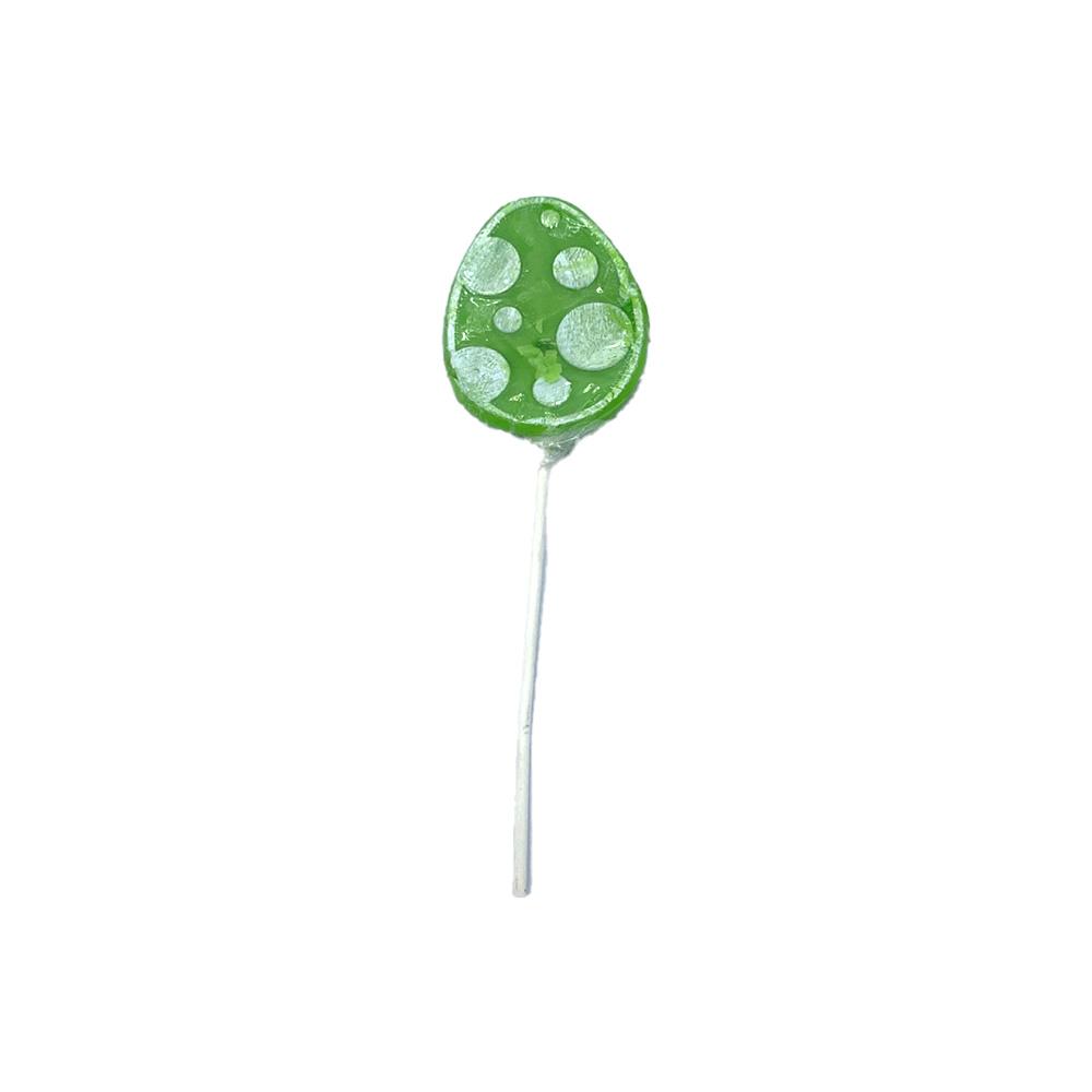 JANUARY CLEARANCE  Candy UK Green Egg Lollipop 65g
