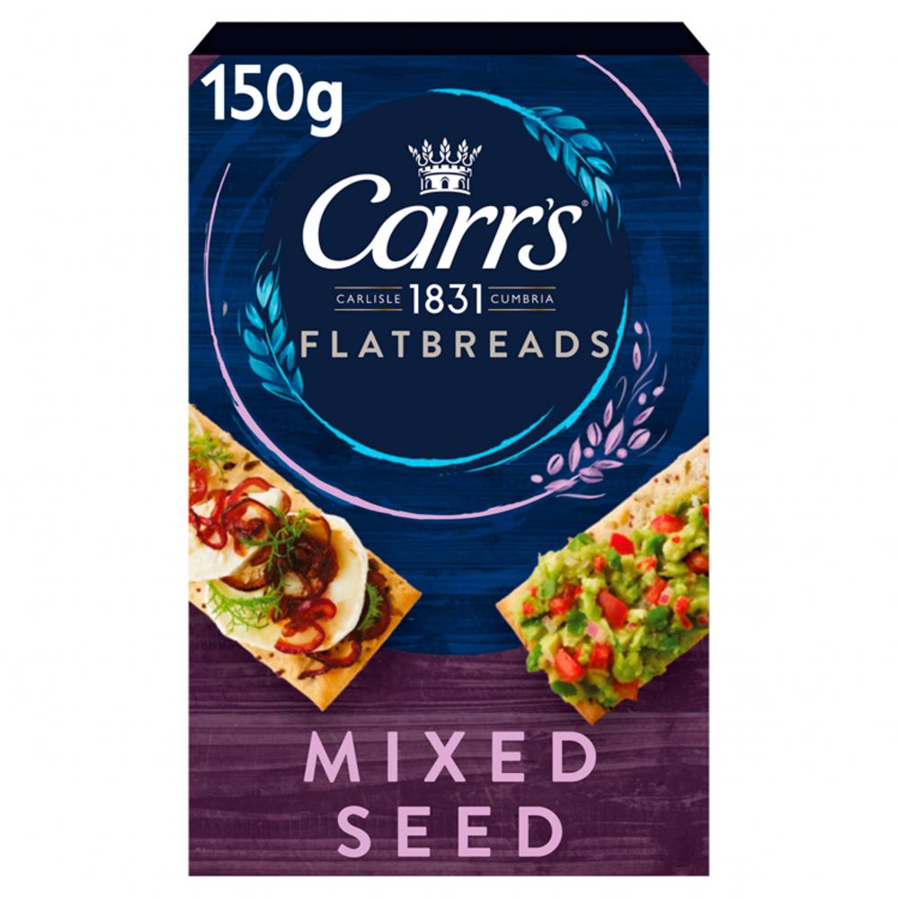 Carrs Flatbreads Mixed Seed 150g