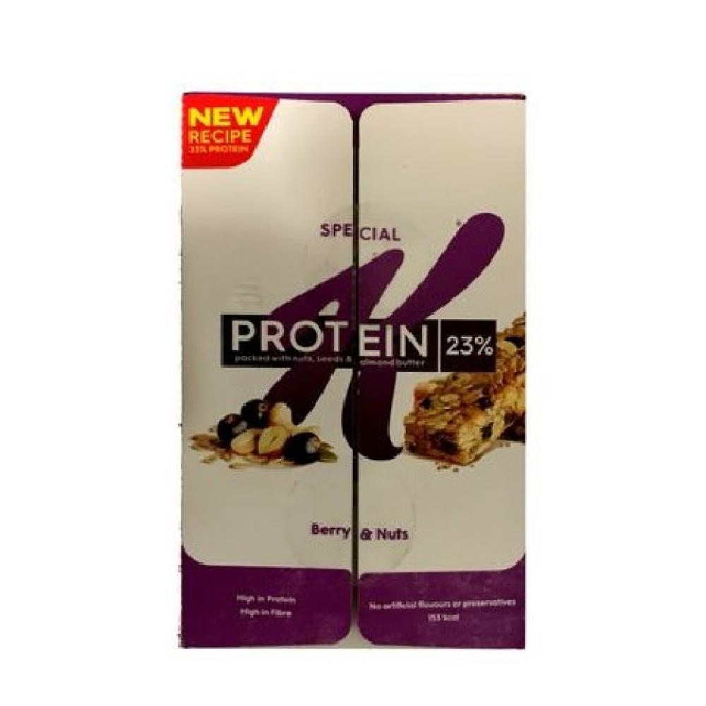 CASE PRICE  Kelloggs Special K Protein Bar Berry and Nuts 18 x 35g