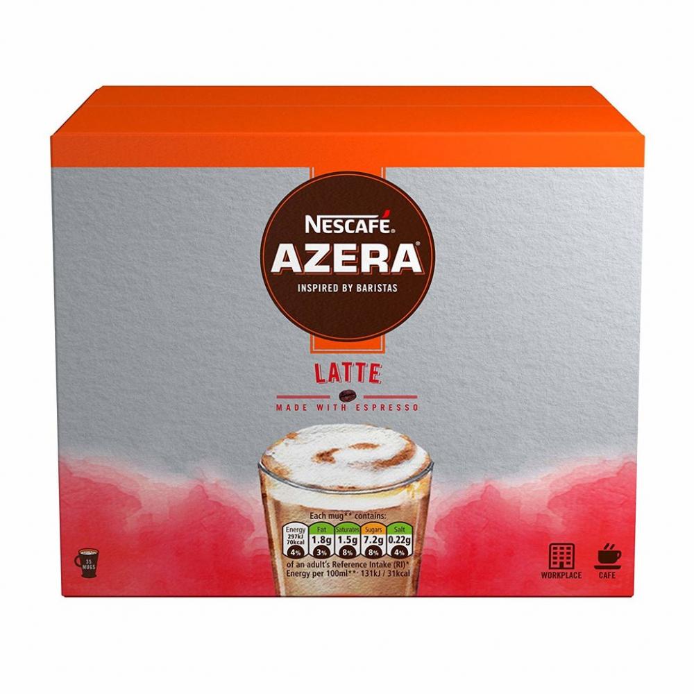 Nescafe Azera Latte Coffee Sachets 35x18g