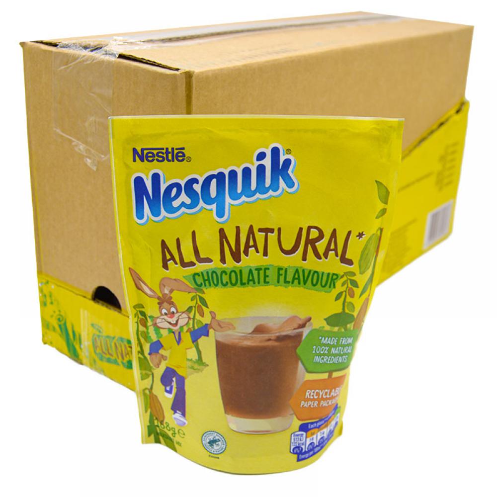 CASE PRICE  Nestle Nesquik All Natural Chocolate Flavour 8 x 168g