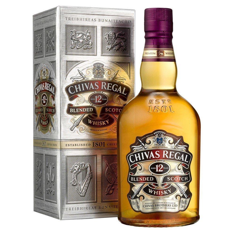 Damaged Box Chivas Regal 12 Year Old Whisky 70cl