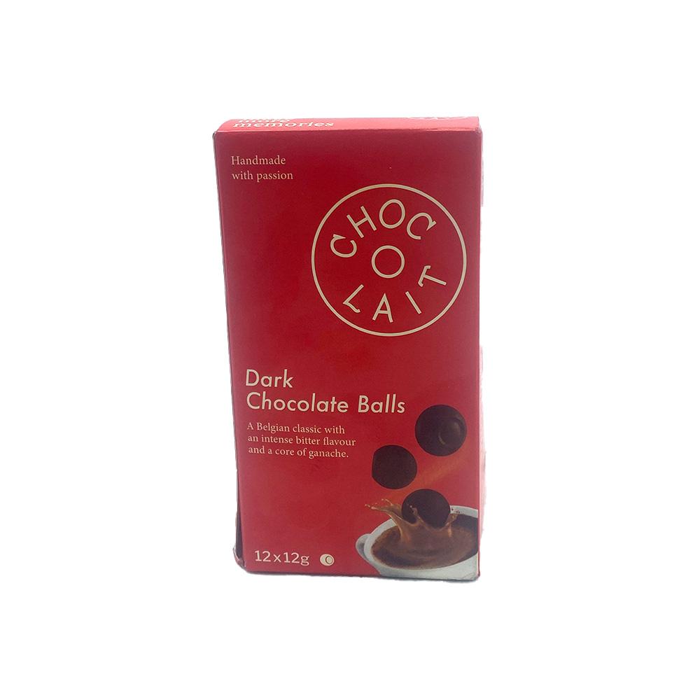 Choc O Lait Dark Chocolate Balls 12x12g