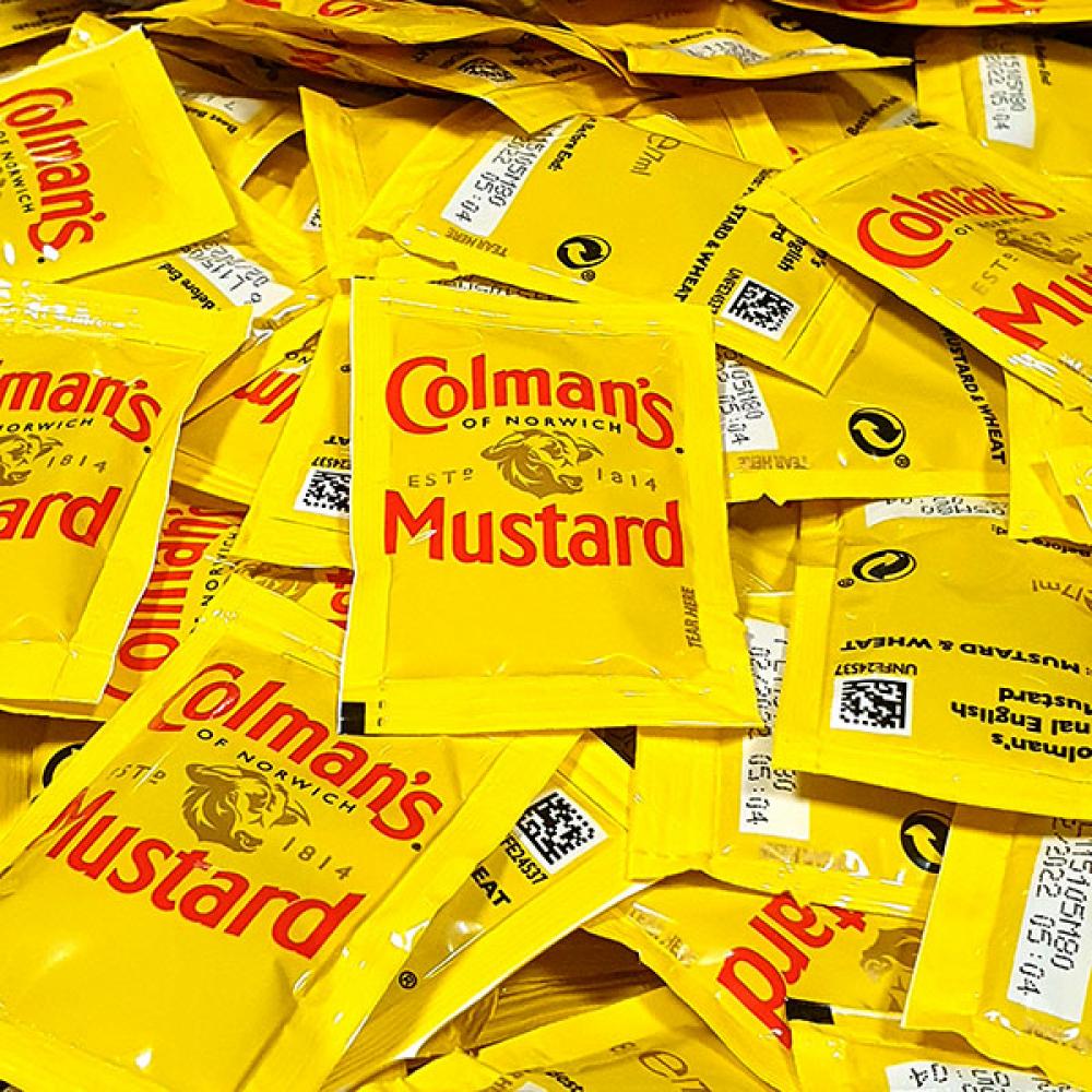 CASE PRICE  Colmans Mustard 198 x 7ml