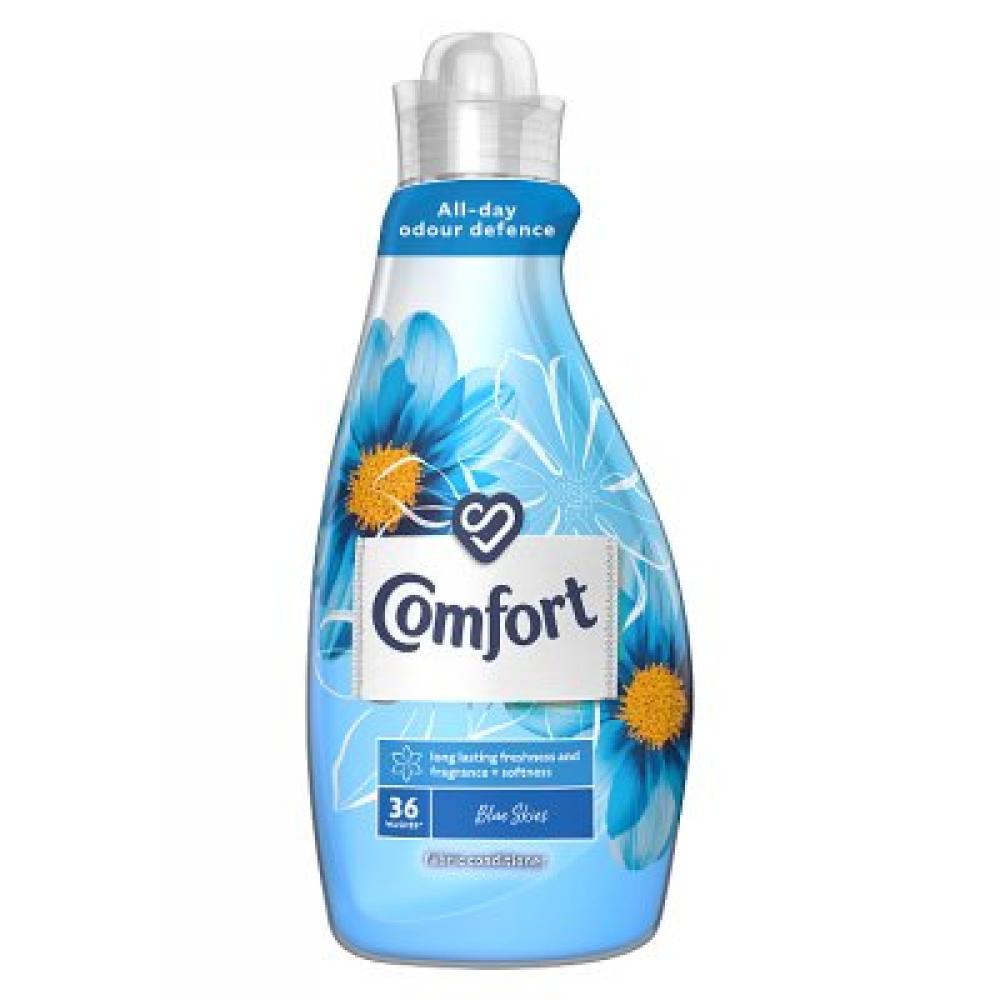 Comfort Blue Skies All-day Odour Defence for Your Clothes Fabric Conditioner 36 Washes ( 1.26 L )