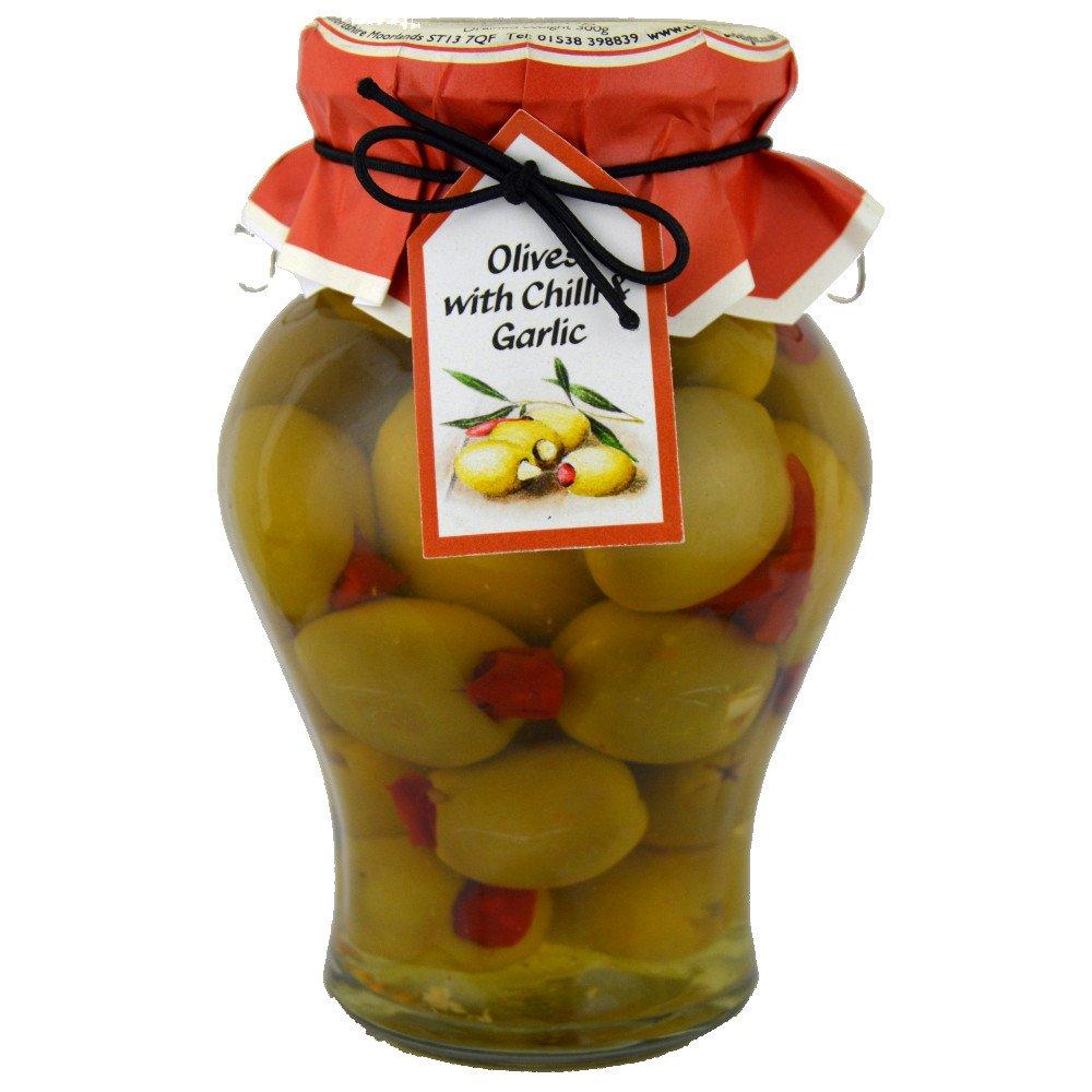 Cottage Delight Olives with Chilli and Garlic 550g