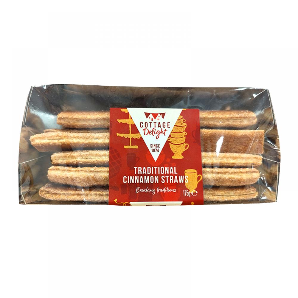 Cottage Delight Traditional Cinnamon Straws 175g