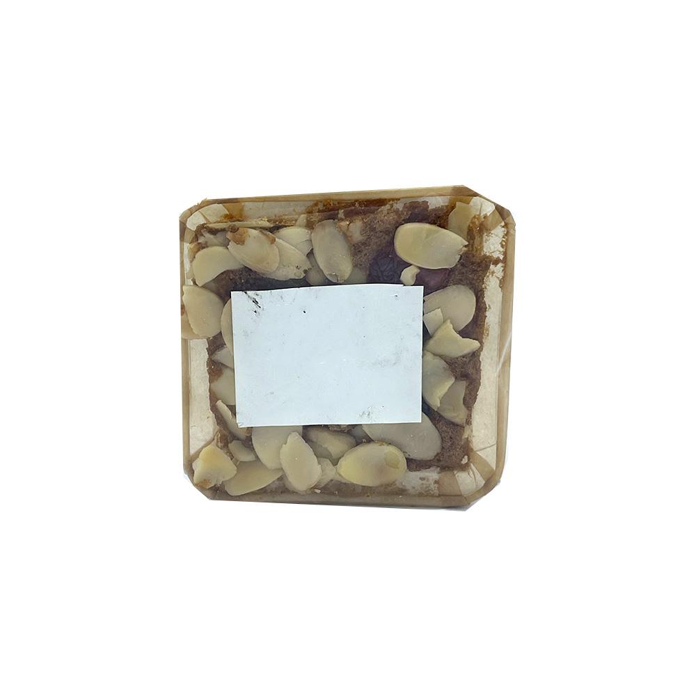 De Identified Mini Square Cherry and Almond Topped Fruit Cake 85g