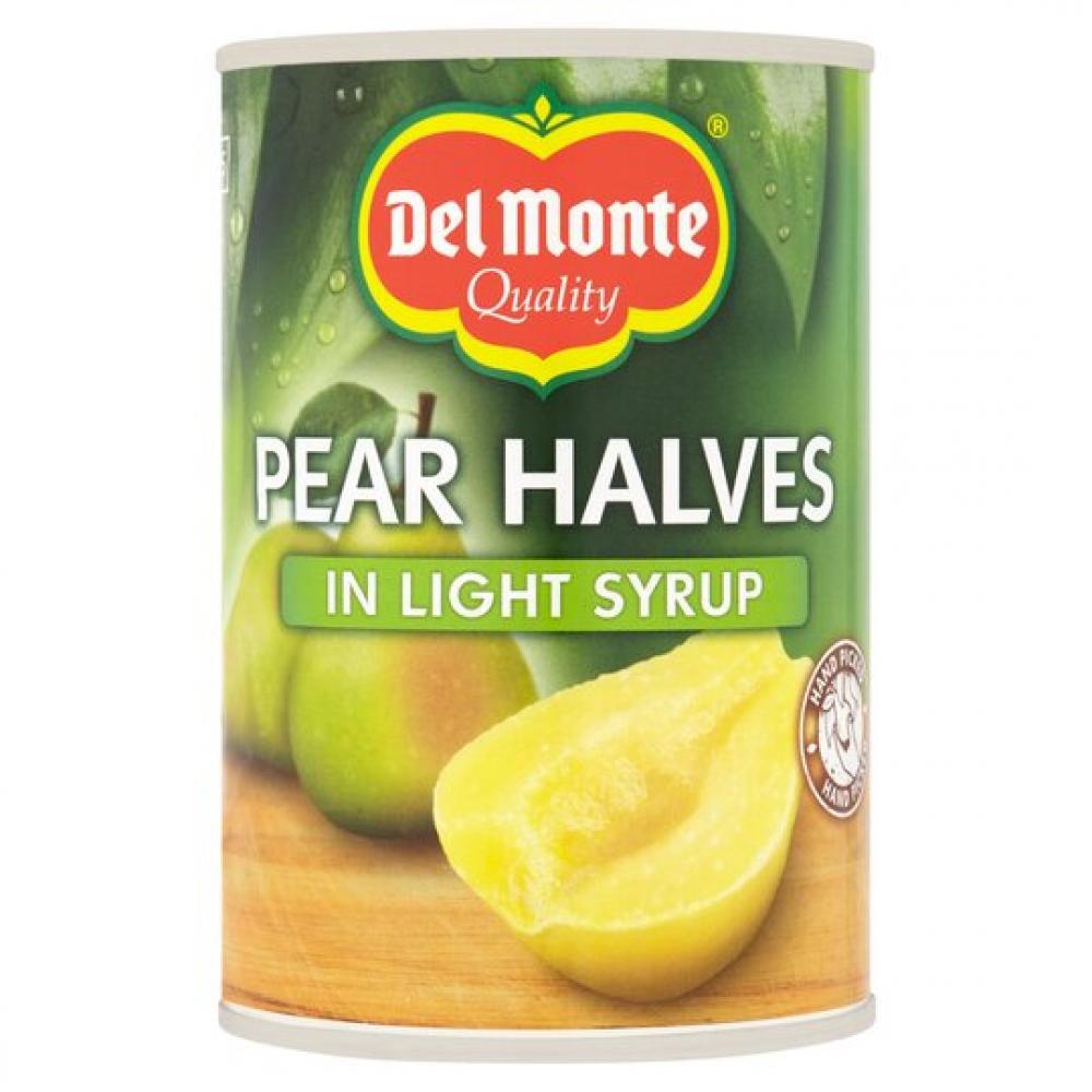 Del Monte Pear Halves In Light Syrup 420g