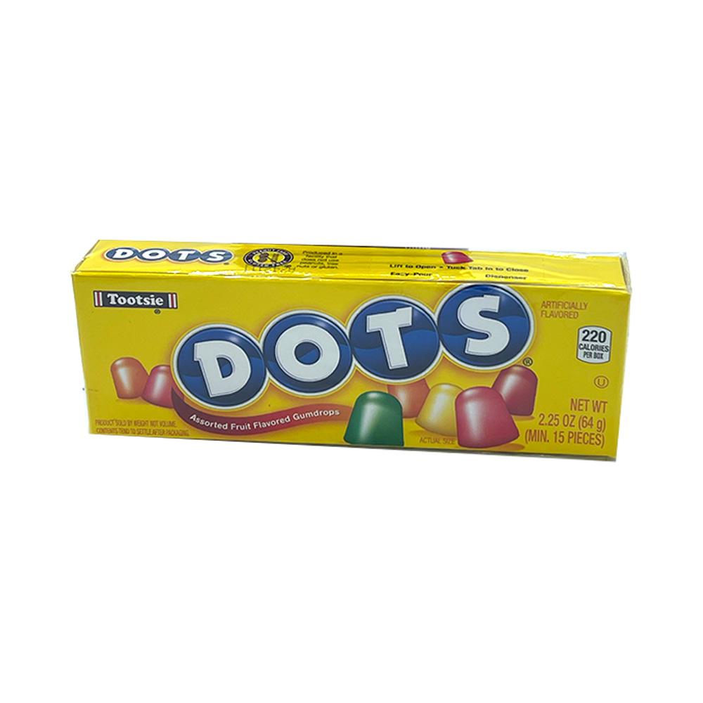 Dots Assorted Fruit Flavoured Gumdrops 64g