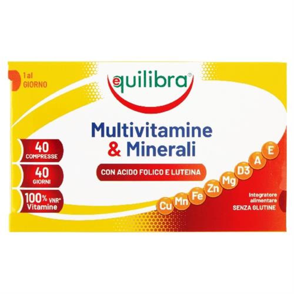 Equilibra Multivitamin and Minerals 40 Caps