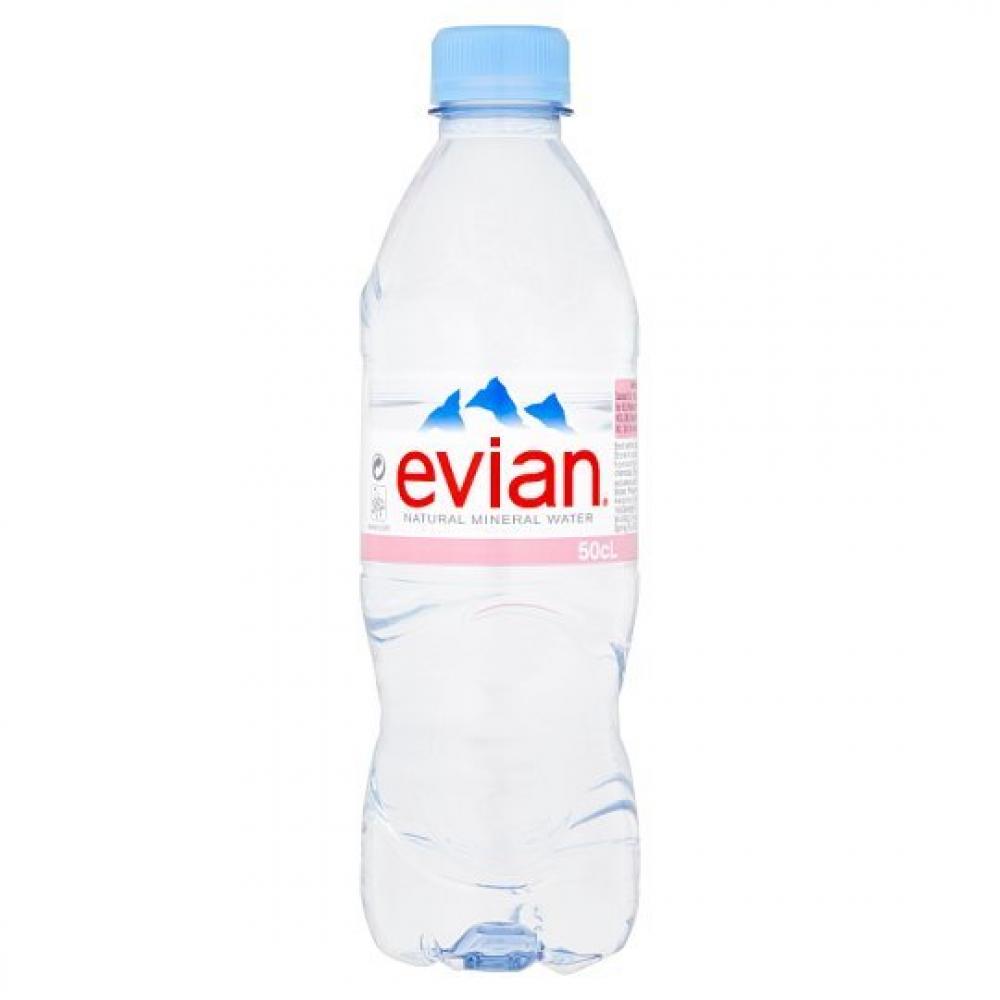 Evian Natural Mineral Water 500ml | Approved Food