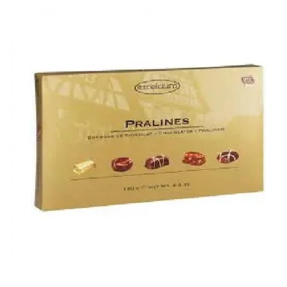 TODAY ONLY  Excelcium Assorted Chocolate Pralines Gold Box 180g