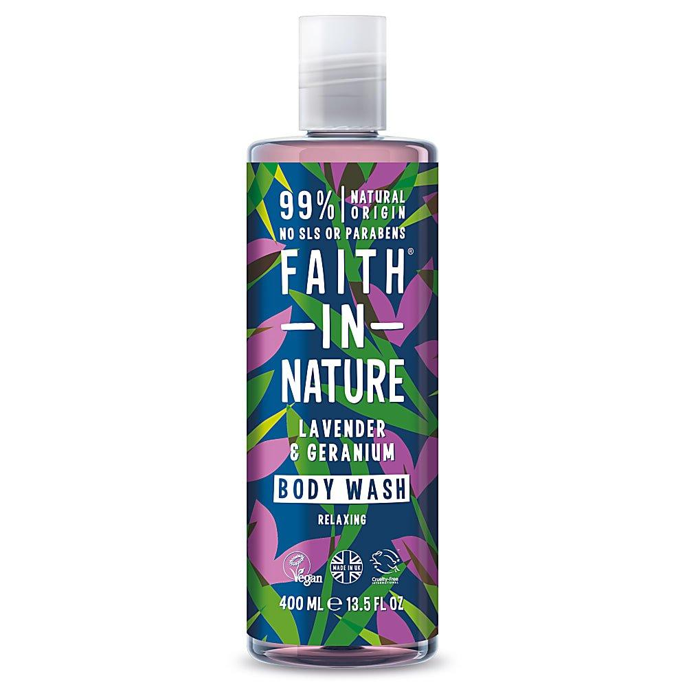 Faith In Nature Natural Lavender and Geranium Body Wash 400ml