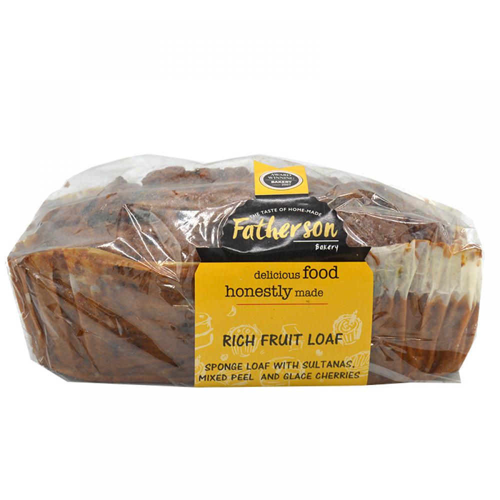 Fatherson Bakery 8 Inch Rich Fruit Loaf Cake
