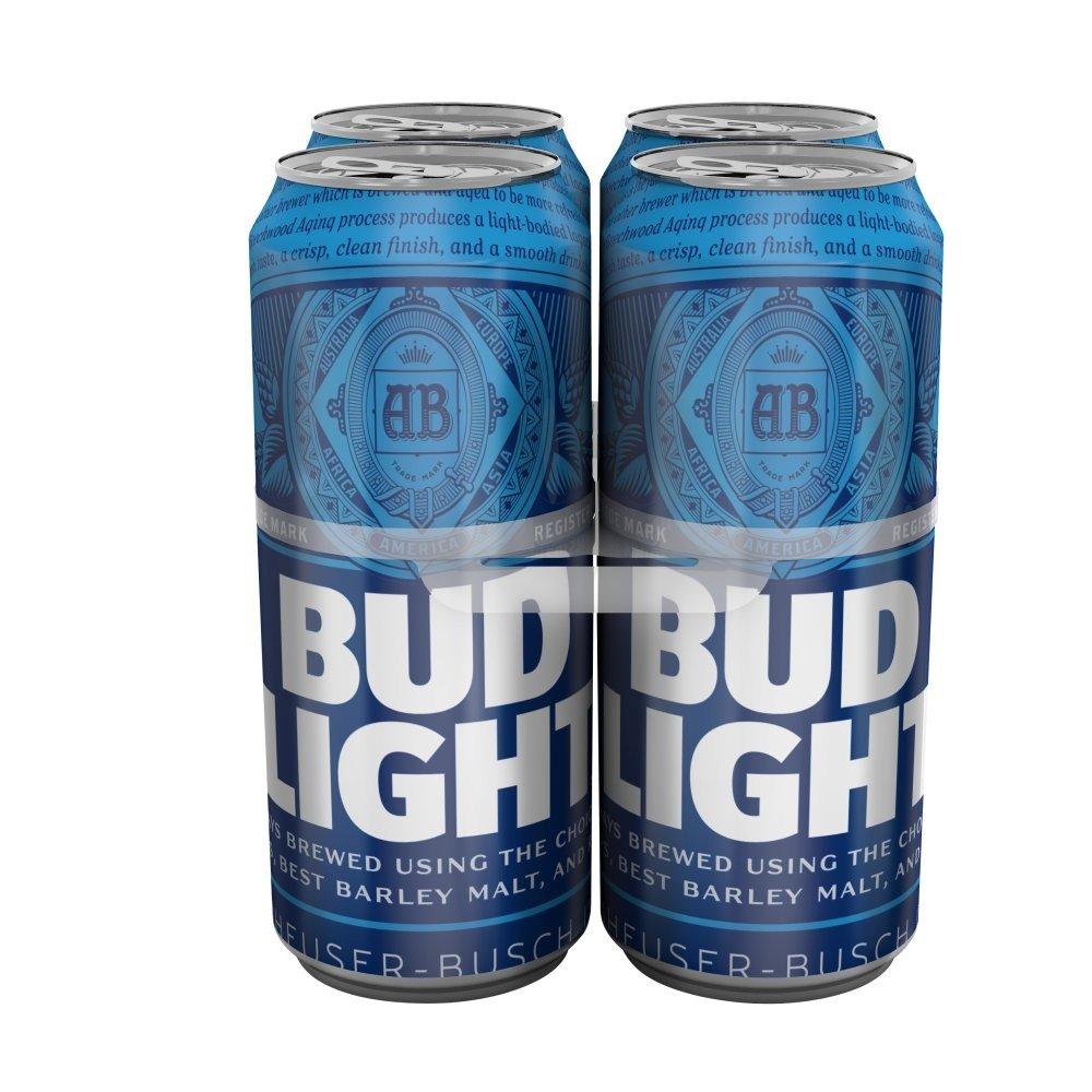 Bud Light 4 x 500ml Approved Food