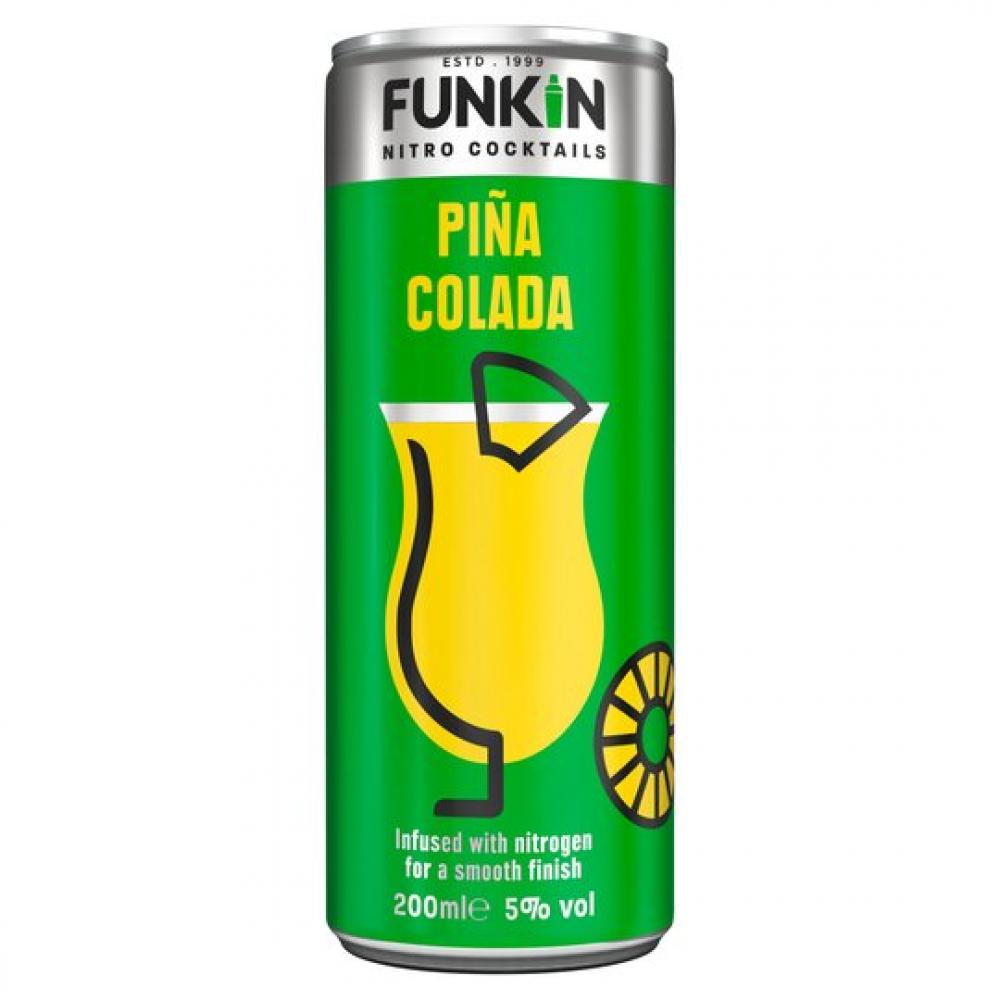 Funkin Pina Colada Cocktail Mixer 250ml