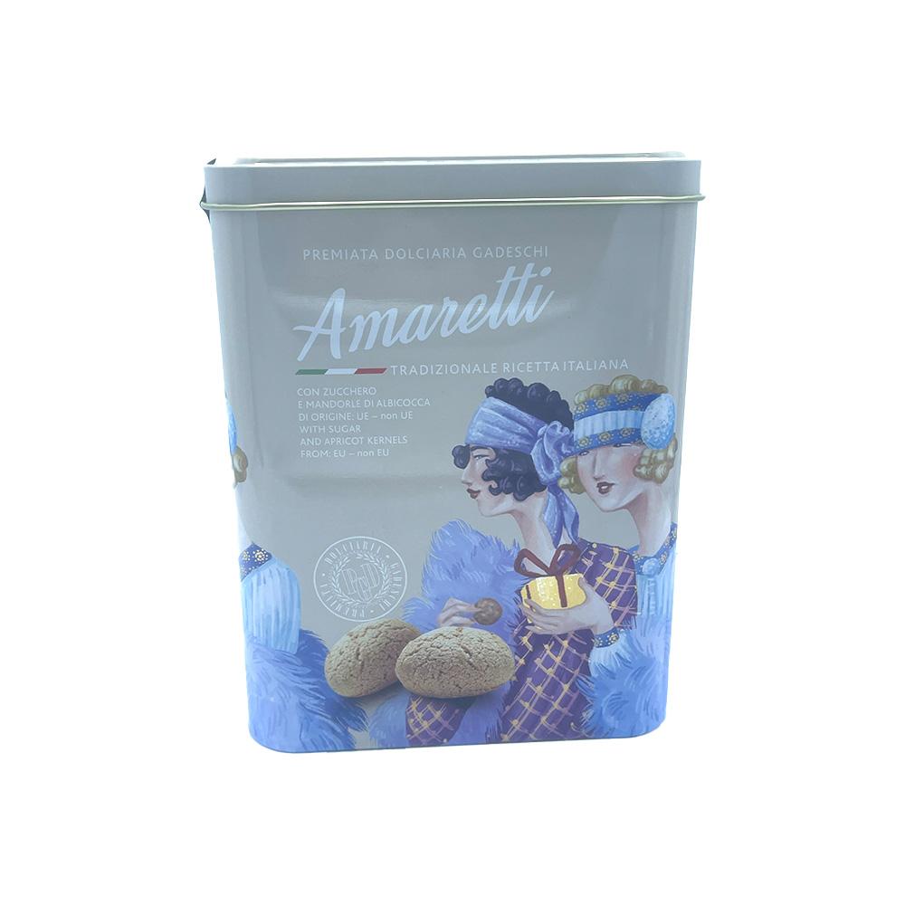Gadeschi Amaretti Biscuits with Apricot Kernels in Tin 400g