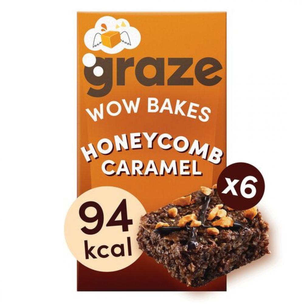 Graze Honeycomb Caramel Bite Delights 120g