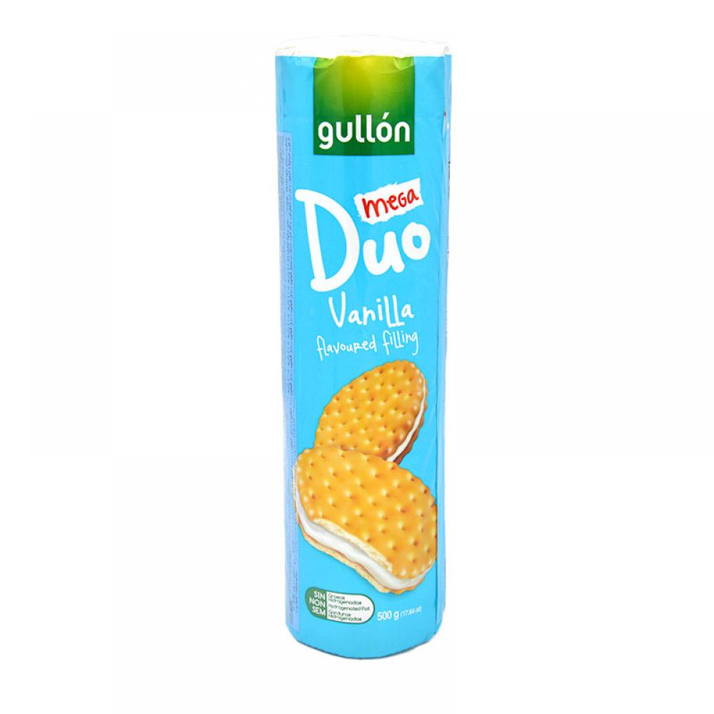 Gullon Mega Duo Vanilla Biscuits 500g