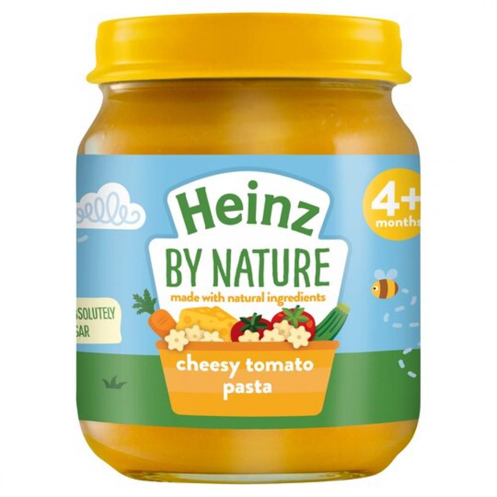 CASE PRICE  Heinz By Nature Cheesy Tomato Pasta 4 plus Months 6 x 120g