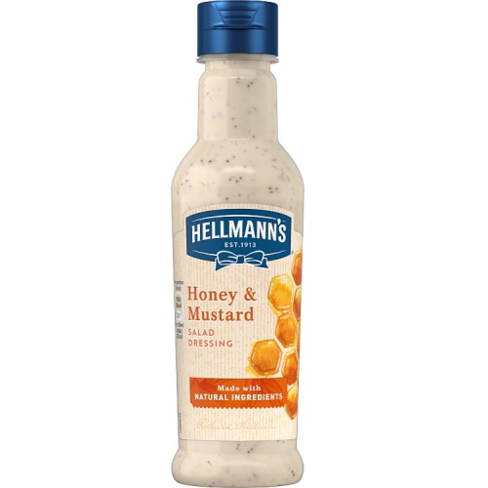 Hellmanns Honey and Mustard Salad Dressing 210ml