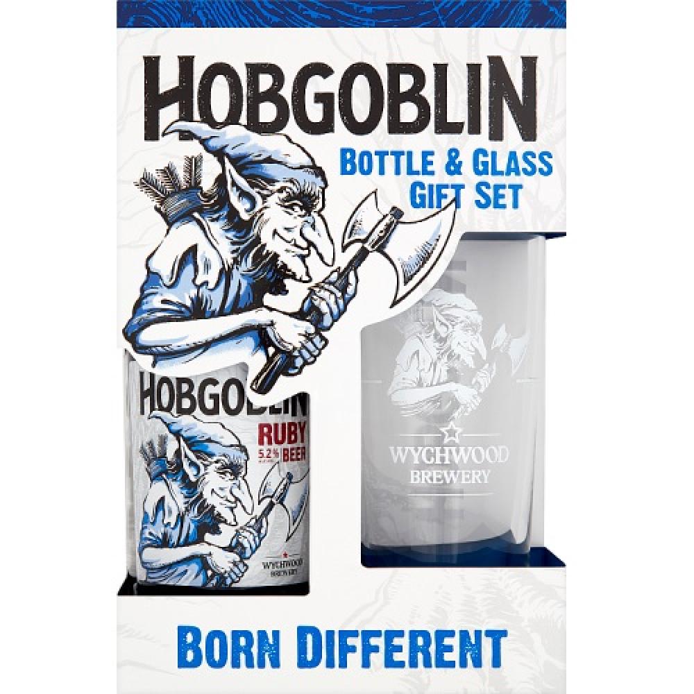 Hobgoblin Bottle and Glass Gift Set