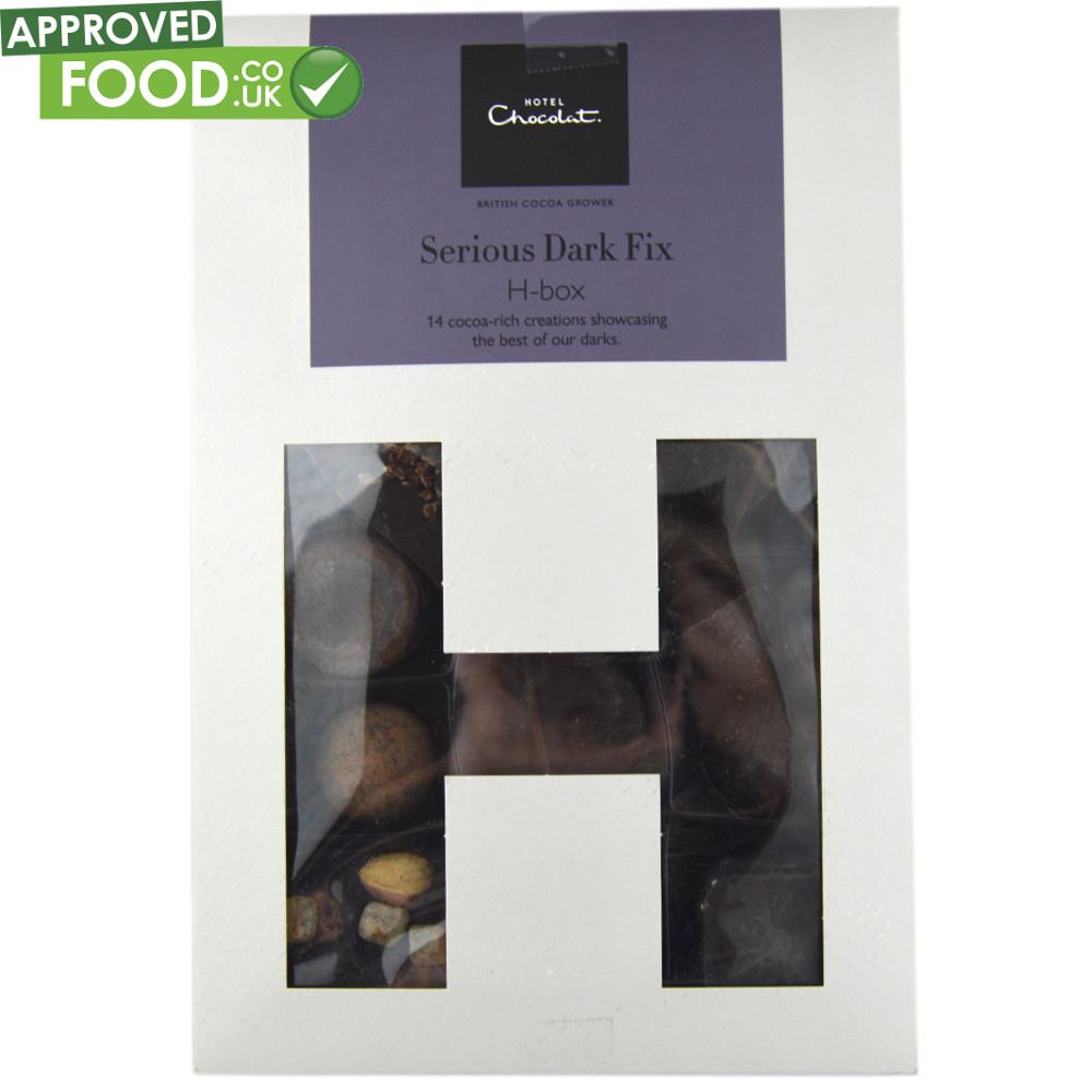 Hotel Chocolat Serious Dark Fix H-Box 155 g