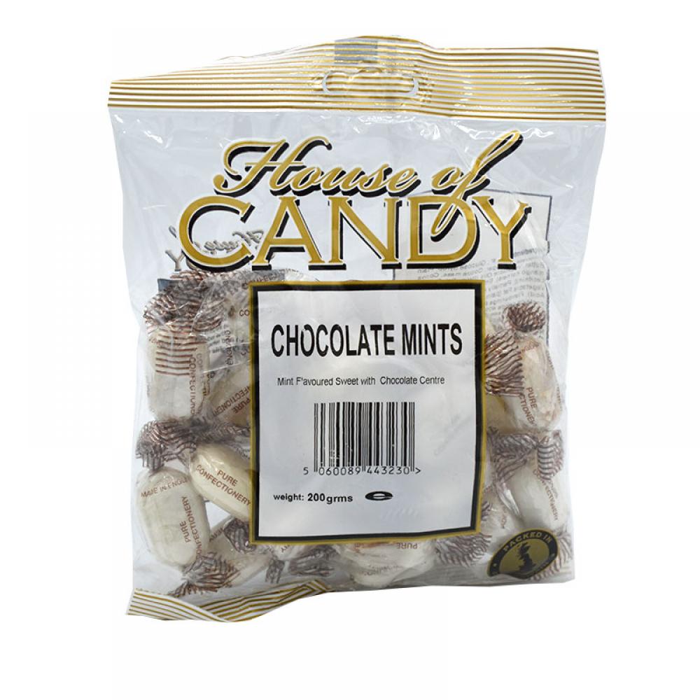 House Of Candy Chocolate Mints 200g