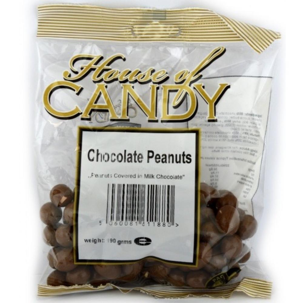 House Of Candy Chocolate Peanuts 200g