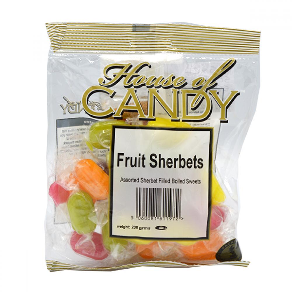 House Of Candy Fruit Sherbets 200g