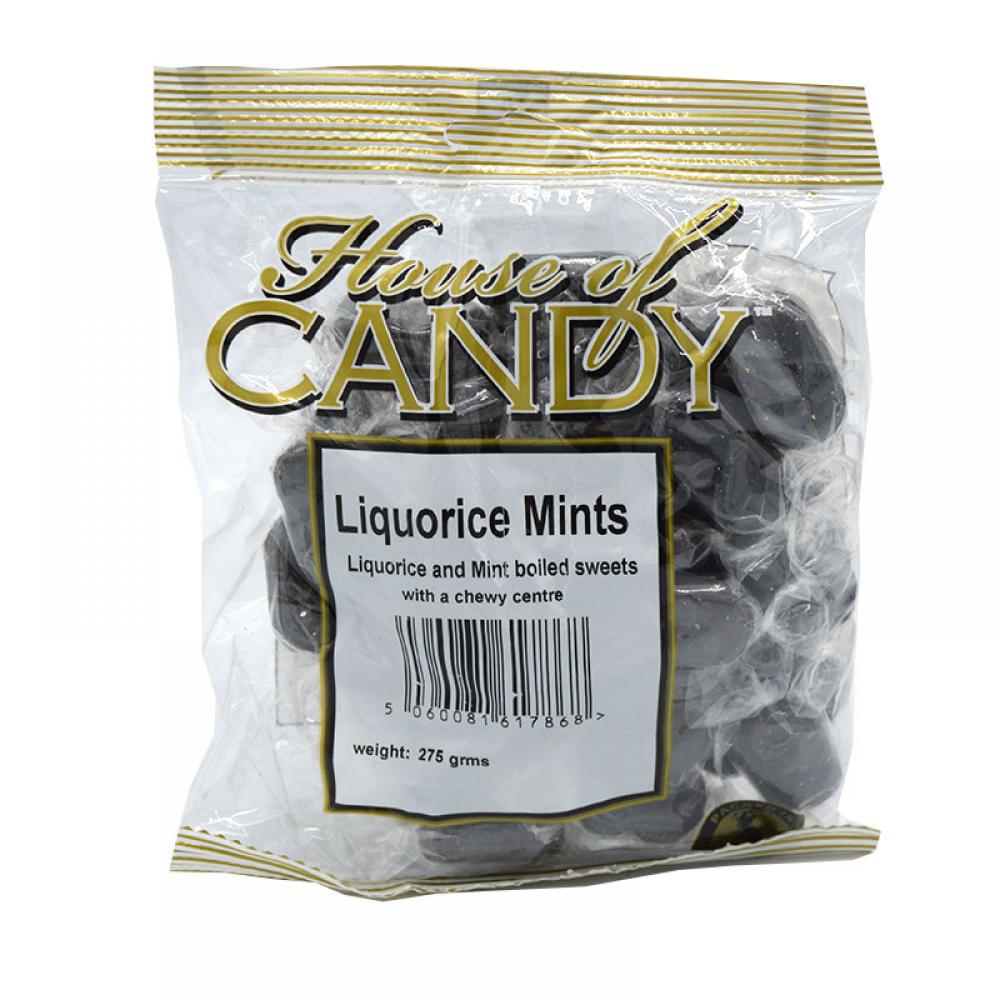 House Of Candy Liquorice Mints 275g